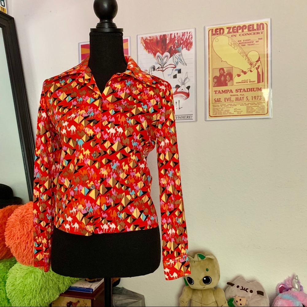 Vintage Desert Trip Blouse🐫🦋